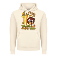 Vintage Artic My 1st Thanksgiving with turkey Vintage Hoodie - NancyCooperArtShop