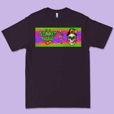Spooky Mama 15 Oz Mug Premium Tee Designed By Bundleandbundleshop