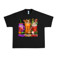 Black hallothanksmas coffee cups Urban Heavy Tee - texasbilliewilder