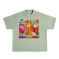 Oil Green hallothanksmas coffee cups Urban Heavy Tee - texasbilliewilder