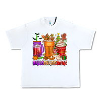 White hallothanksmas coffee cups Urban Heavy Tee - texasbilliewilder