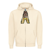 Sandshell softball alphabet a Zipper Hoodie - CowhideDigitalArt