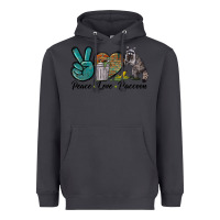 Smoke Peace love raccoon Heavyweight Hoodie - LillyAllenDesigns