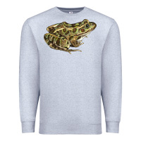 Heather Grey northern leopard frog Premium Sweatshirt - LillyAllenDesigns