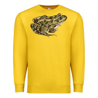 Lemon northern leopard frog Premium Sweatshirt - LillyAllenDesigns