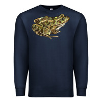 Navy northern leopard frog Premium Sweatshirt - LillyAllenDesigns