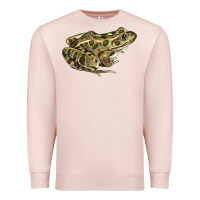 Pale Pink northern leopard frog Premium Sweatshirt - LillyAllenDesigns