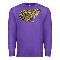 Purple northern leopard frog Premium Sweatshirt - LillyAllenDesigns