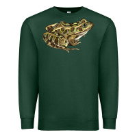 Sports Green northern leopard frog Premium Sweatshirt - LillyAllenDesigns
