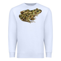 White northern leopard frog Premium Sweatshirt - LillyAllenDesigns