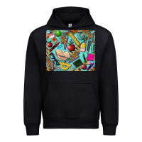 Black teacher mousepad Urban Hoodie - BarkalooDesign