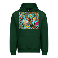 Forest Green teacher mousepad Urban Hoodie - BarkalooDesign