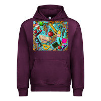 Mauve Wine teacher mousepad Urban Hoodie - BarkalooDesign