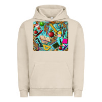 Pigment French Oak teacher mousepad Urban Hoodie - BarkalooDesign
