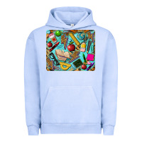 Pigment Grape Ice teacher mousepad Urban Hoodie - BarkalooDesign