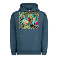 Pigment Midnight Navy teacher mousepad Urban Hoodie - BarkalooDesign