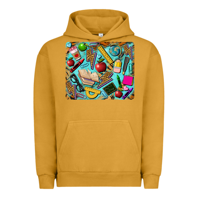 Teacher Mousepad Urban Hoodie by BarkalooDesign | Teevron