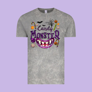 Candy Monster Vintage Tee Designed By Texasbilliewilder