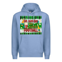 Colony Blue on sunday we watch football tumbler Premium Hoodie - BundleAndBundleShop