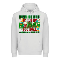 Dove Grey on sunday we watch football tumbler Premium Hoodie - BundleAndBundleShop