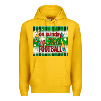Lemon on sunday we watch football tumbler Premium Hoodie - BundleAndBundleShop