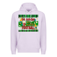 Lilac on sunday we watch football tumbler Premium Hoodie - BundleAndBundleShop