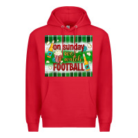 Red on sunday we watch football tumbler Premium Hoodie - BundleAndBundleShop