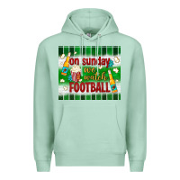 Seafoam on sunday we watch football tumbler Premium Hoodie - BundleAndBundleShop