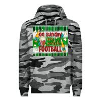Slate Camo on sunday we watch football tumbler Premium Hoodie - BundleAndBundleShop