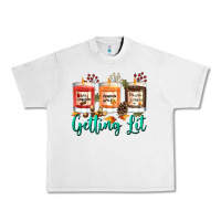 Lunar Rock Candles with Fall Getting Lit Urban Heavy Tee - texasbilliewilder