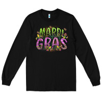 Black mardi gras Long Sleeve Tee - CowGirlArtShop