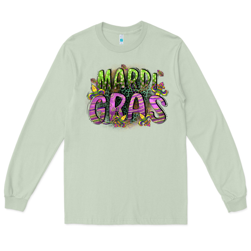 Mardi Gras Long Sleeve Tee by CowGirlArtShop | Teevron