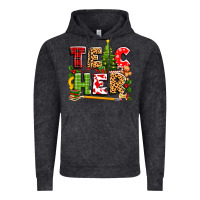 Vintage Black teacher christmas Vintage Hoodie - texasbilliewilder