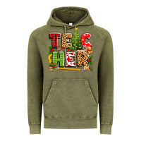 Vintage Olive teacher christmas Vintage Hoodie - texasbilliewilder