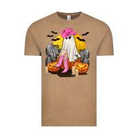 Vintage Coffee Halloween Cowgirl Costumes Vintage Tee - texasbilliewilder