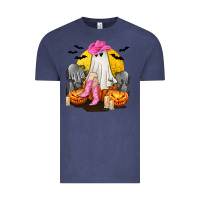 Vintage Denim Halloween Cowgirl Costumes Vintage Tee - texasbilliewilder