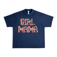 Navy girl mama teevron Urban Heavy Tee - JahusDesignShop