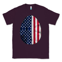Plum AMERICAN FLAG Classic Tee - Bettercallsaul