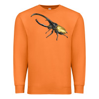 Carrot Hercules Beetle Side Premium Sweatshirt - LillyAllenDesigns