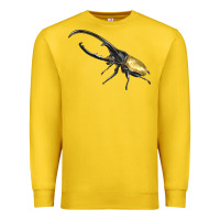 Lemon Hercules Beetle Side Premium Sweatshirt - LillyAllenDesigns