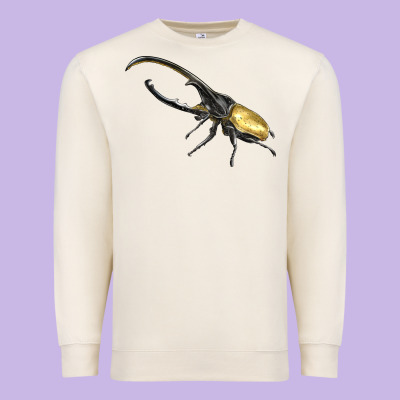 Hercules Beetle Side Premium Sweatshirt Designed By Lillyallendesigns