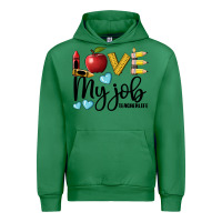 Emerald love my job teacher life Urban Hoodie - BarkalooDesign