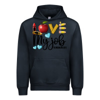 Navy love my job teacher life Urban Hoodie - BarkalooDesign