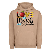 Pigment Burro love my job teacher life Urban Hoodie - BarkalooDesign