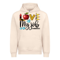 Sandshell love my job teacher life Urban Hoodie - BarkalooDesign