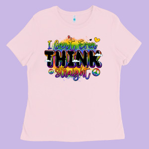 Pride And Identity Expression Ladies Tee Designed By Lillyallendesigns