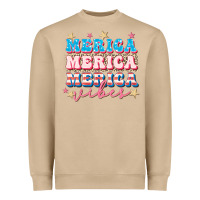 Mushroom Merica vibes Heavyweight Sweatshirt - FaDigitalArtStudio