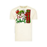 Vintage Arctic Christmas Character Nurse Vintage Tee - NancyCooperArtShop