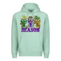 Seafoam Tis The Season Crawfish Mardi Gras Premium Hoodie - FaDigitalArtStudio