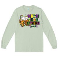 Matcha mardi gras drinking team 12 inches 300 dpi Long Sleeve Tee - CowGirlArtShop